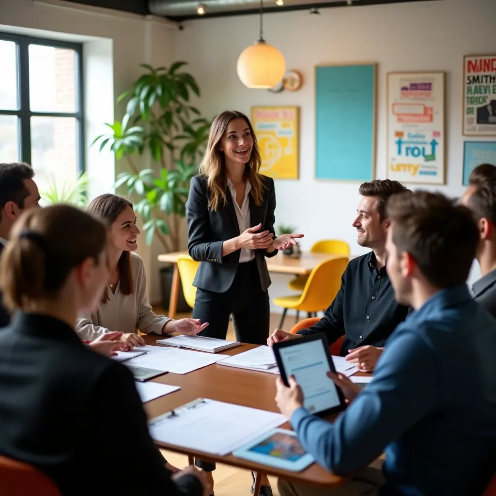 Creative minds at work